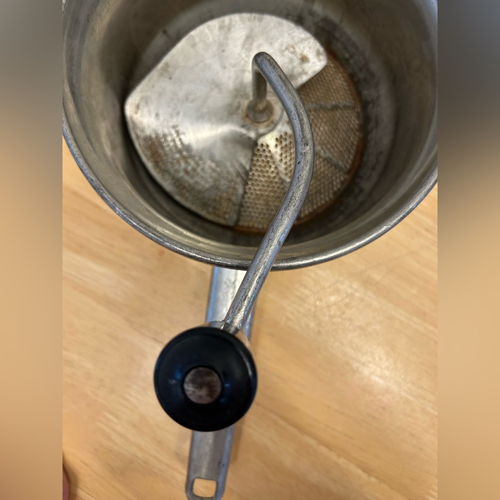 Vintage Foley Food Mill No 101 Stainless Steel 2 Qt Masher Ricer Canning USA - Picture 6 of 6